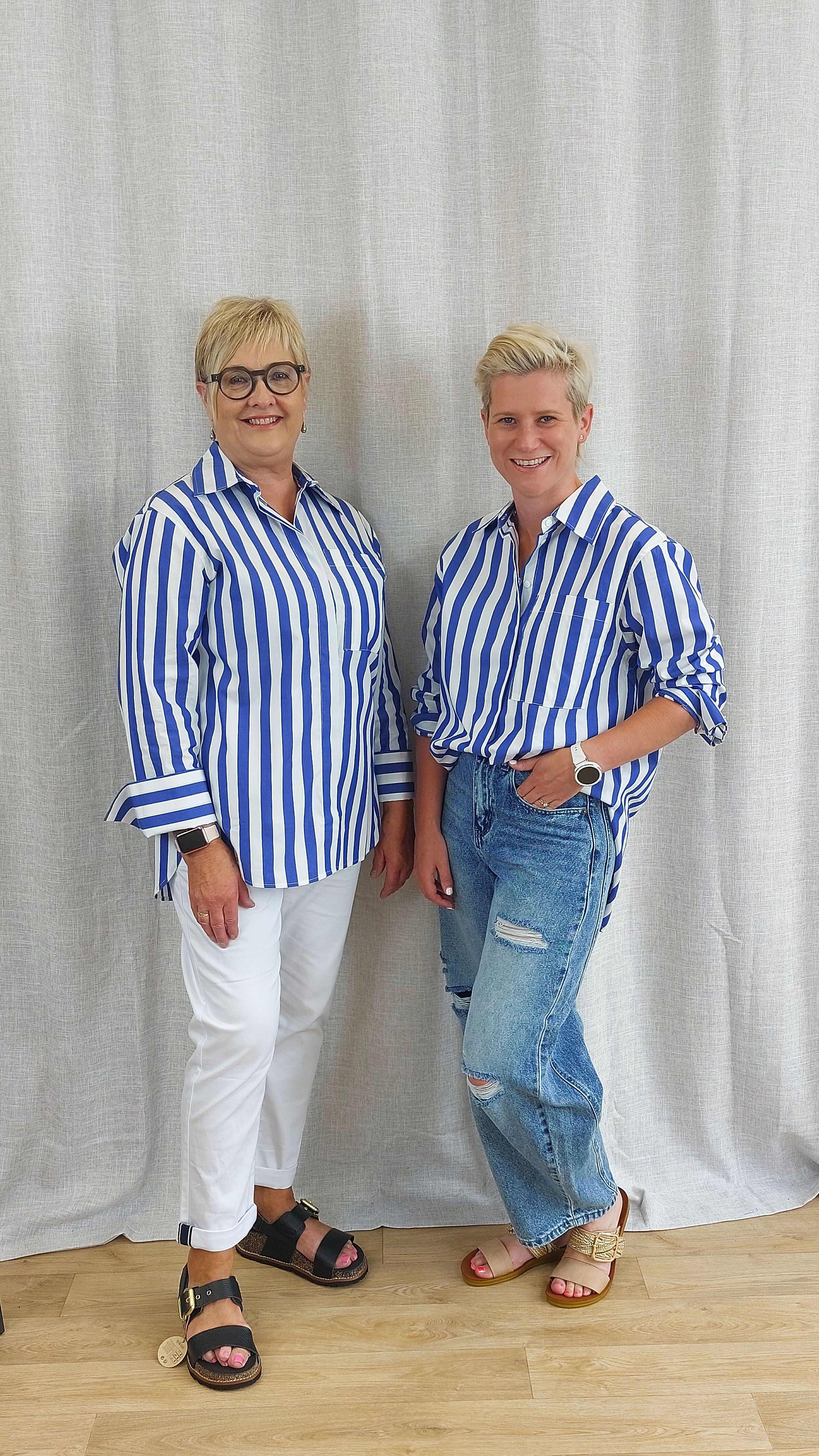 style items clothing on different bodies